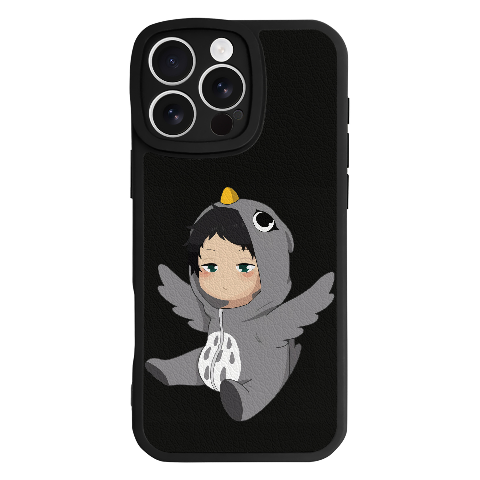 （画像用） ハイキュー!! Haikyu!! 【iPhone 16シリーズ対応】シリコンスマホケース（レザー調） 材質：シリコン